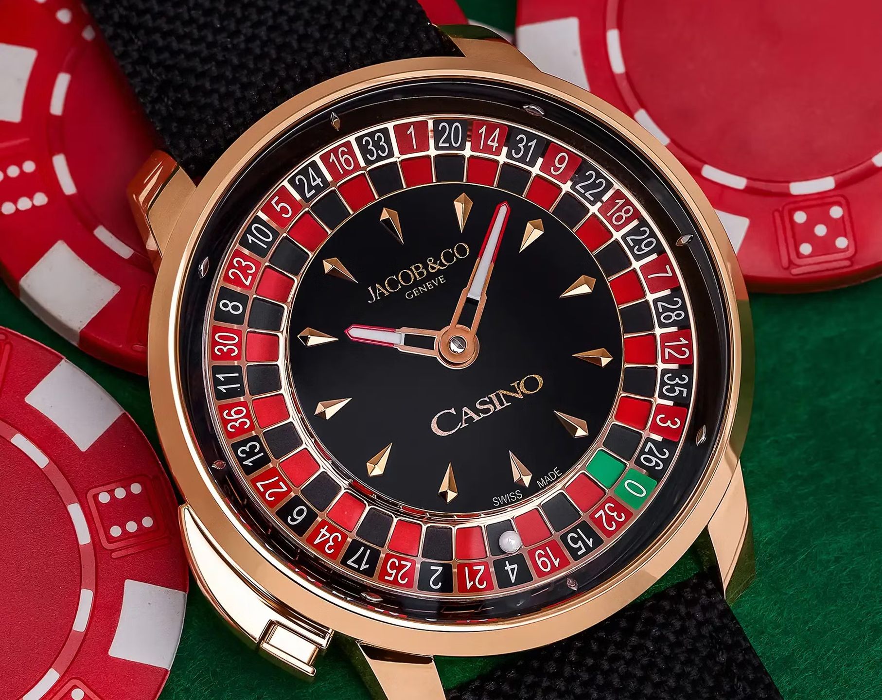 Casino Tourbillon Rose Gold