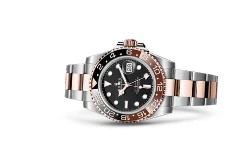 GMT-Master II Everose gold and Black dial.