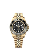 GMT-Master II yellow gold Jubilee bracelet and Black dial